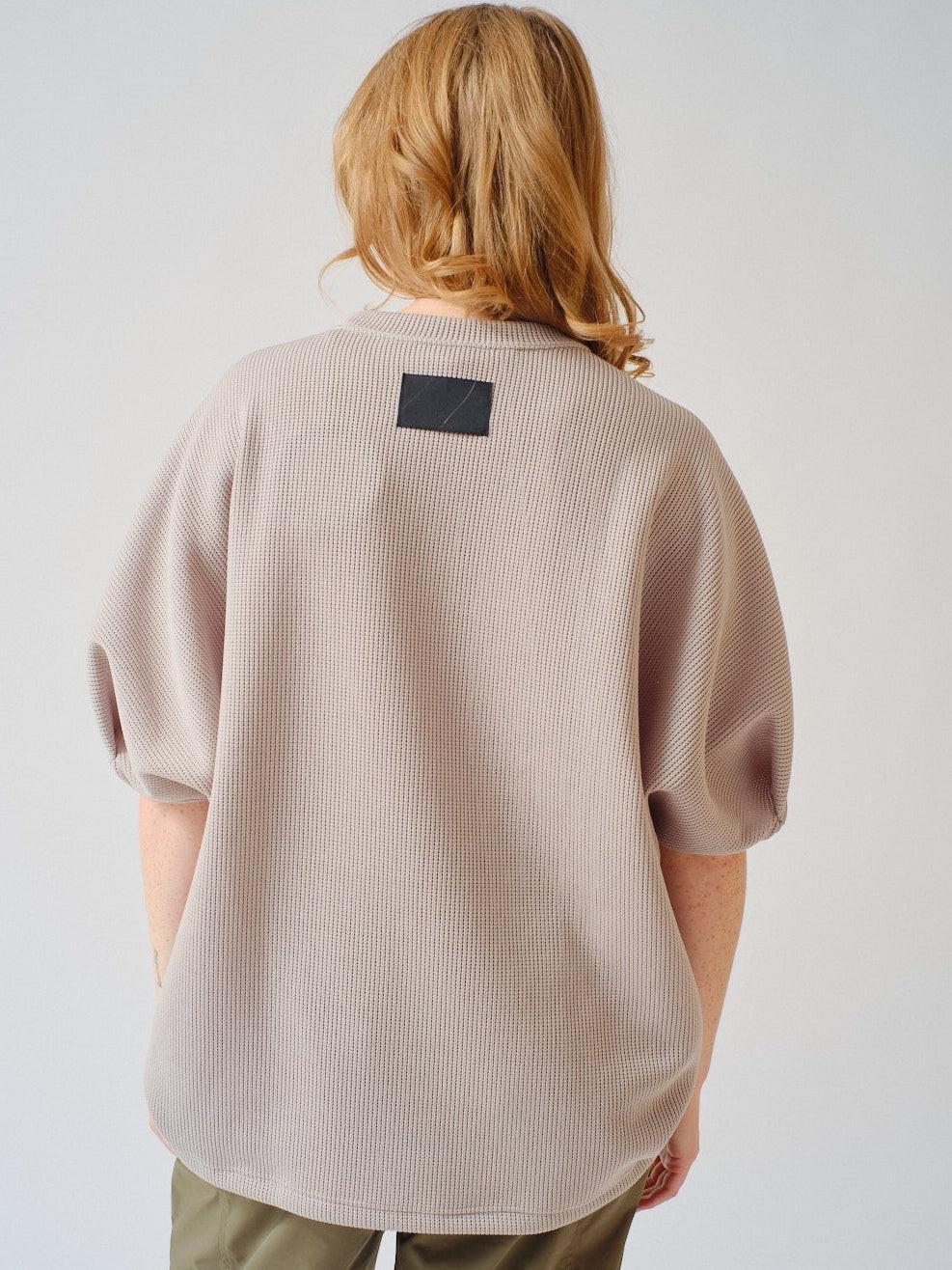 Waverly wearing COG The Big Smoke Hellen Pentagon Top rear view
