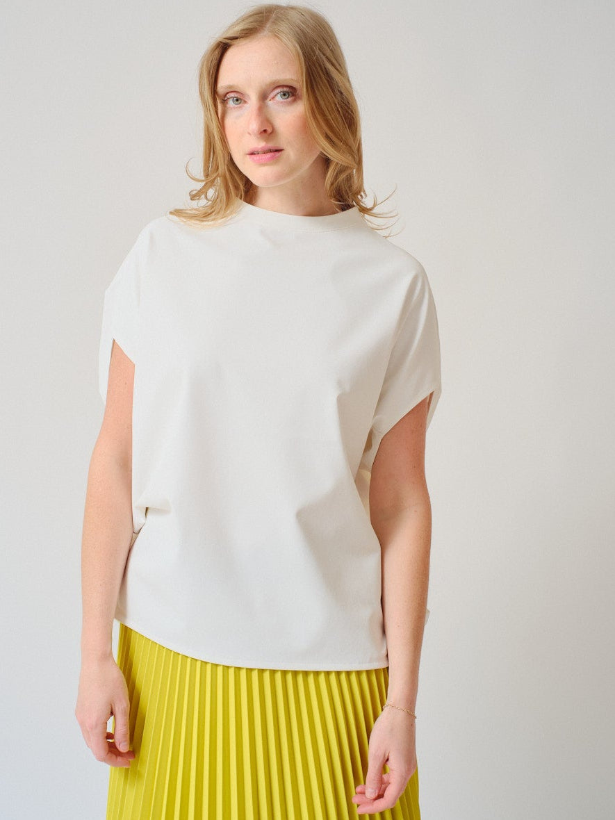 Madi wearing COG The Big Smoke Norma Top front view