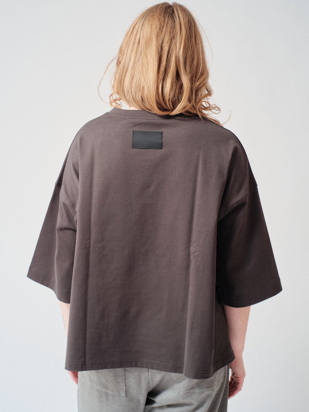 Waverly wearing COG The Big Smoke Noella T Shirt rear view