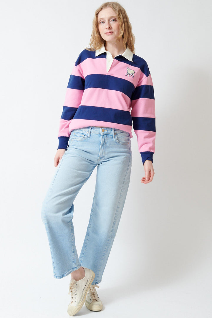 Mother Denim The Mid Rise Half Pipe Hover