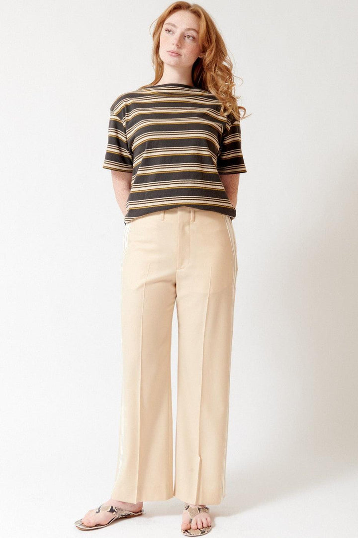 Waverly wearing 6397 Marching Band Pant Blonde front view
