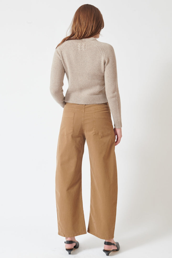 Julia wearing Nili Lotan Tribeca Pant rear view