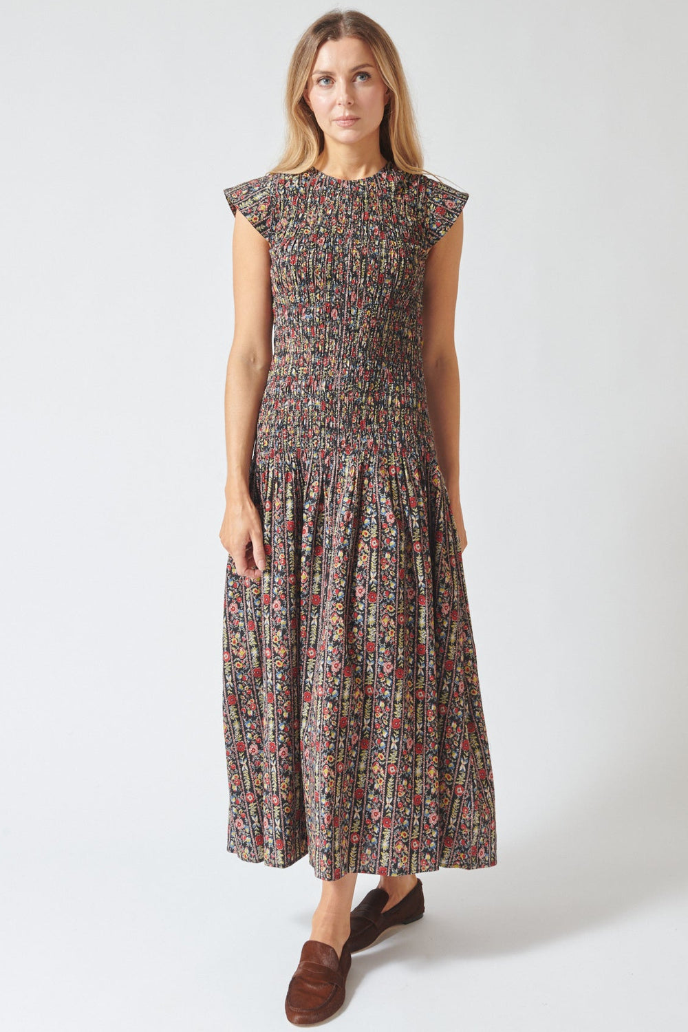 Mari wearing The Great The Paramour Dress front view
