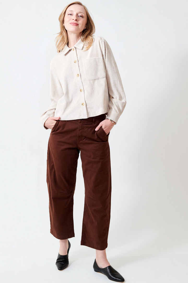Madi wearing Xirena Rancho Pant front view