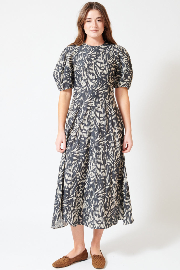 Julia wearing Apiece Apart Bettina Maxi front view