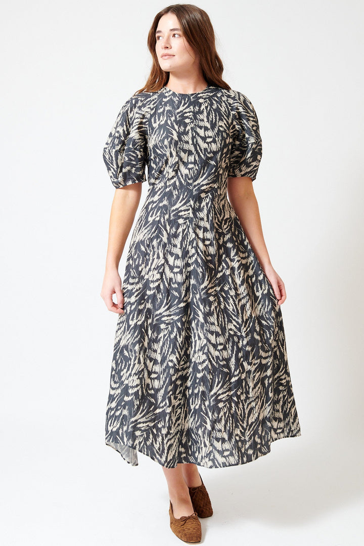 Julia wearing Apiece Apart Bettina Maxi front view