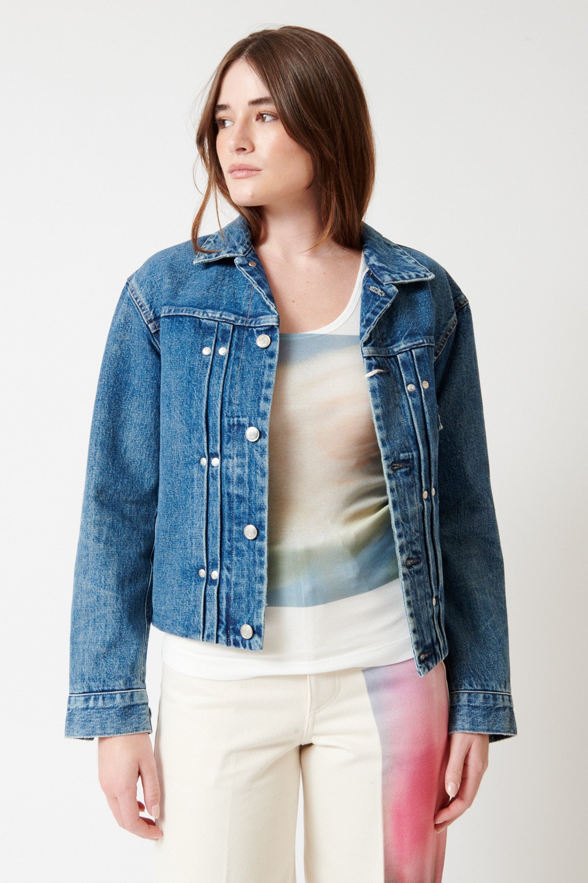 【TANAKA】One Two Three Jean Jacket TANAKA】One Two Three Jean Jacket TANAKA】One Two Three Jean