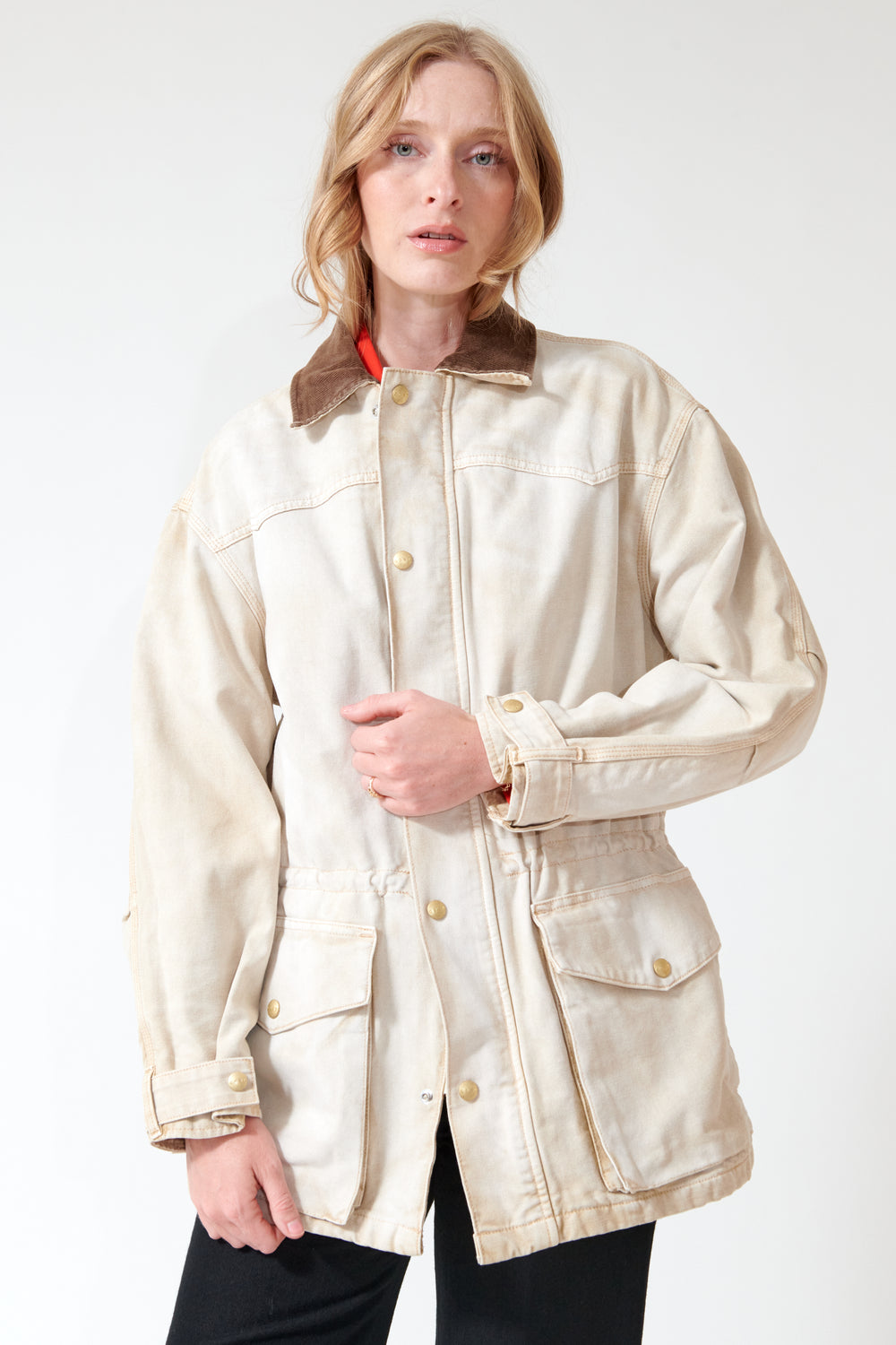 Madi wearing 6397 Teton Jacket front view
