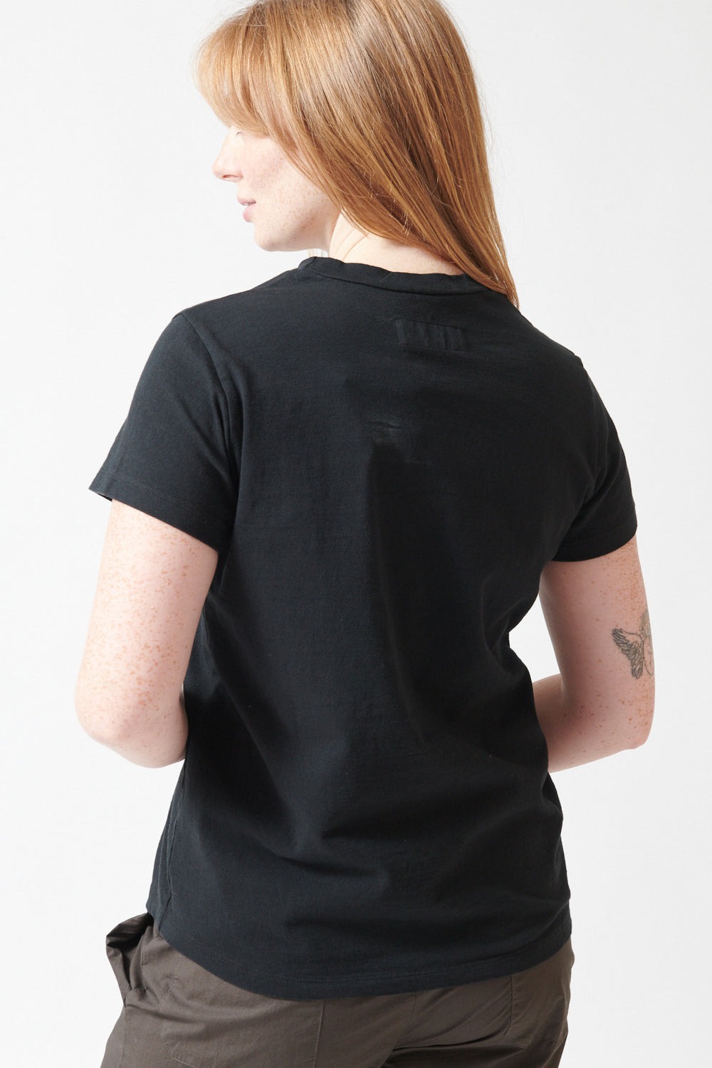Waverly wearing Labo.Art Tiko Tee rear view