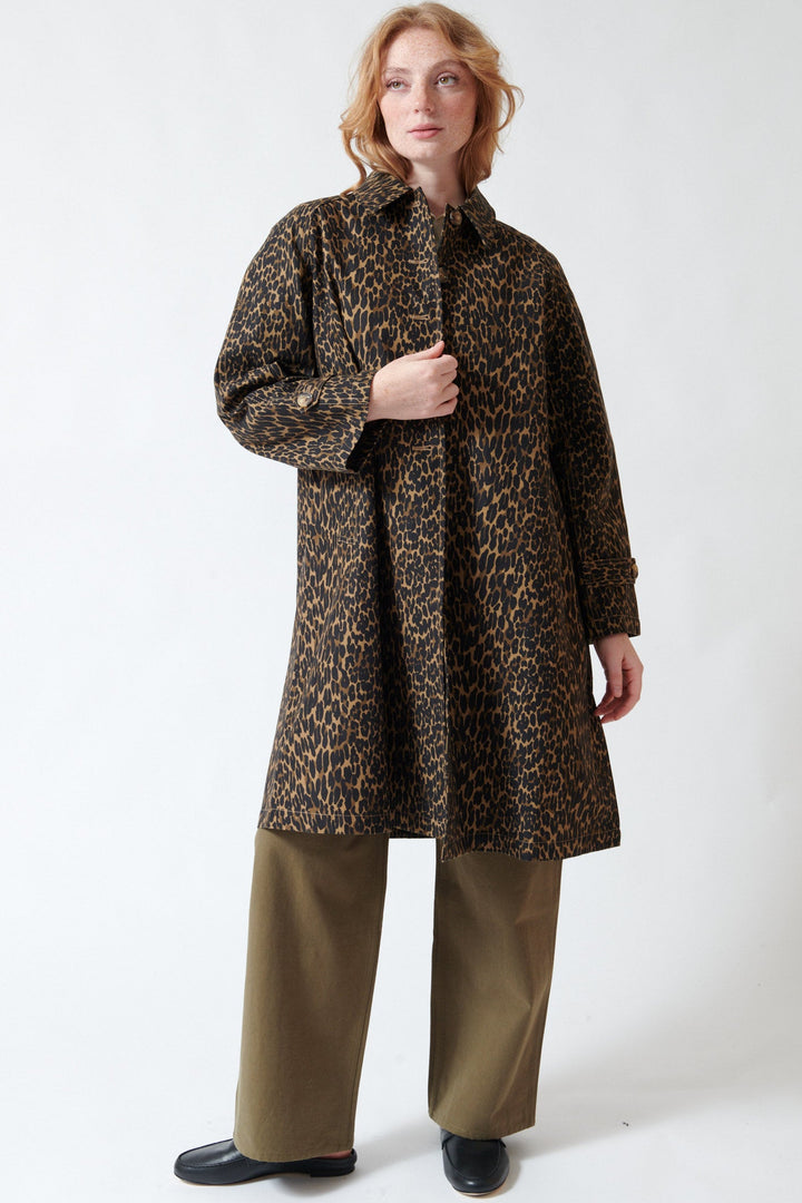 Waverly wearing The Great The Trench Coat front view