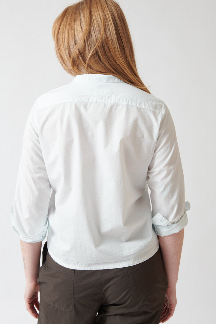 Waverly wearing Labo.Art Sushi Shirt rear view