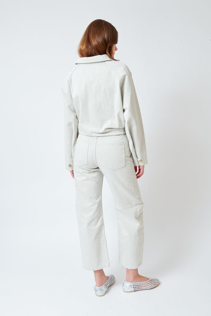 Julia wearing B Sides Slim Lasso rear view
