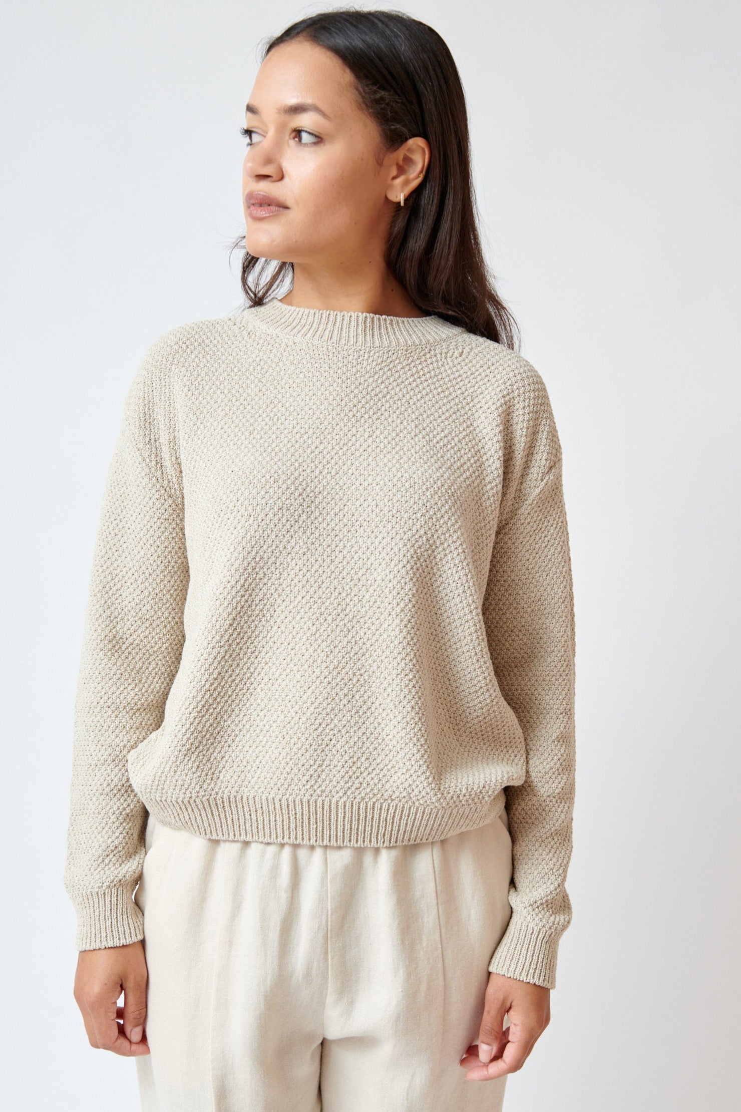 Evam Eva Raised Neck Pullover – Atlantic Nantucket
