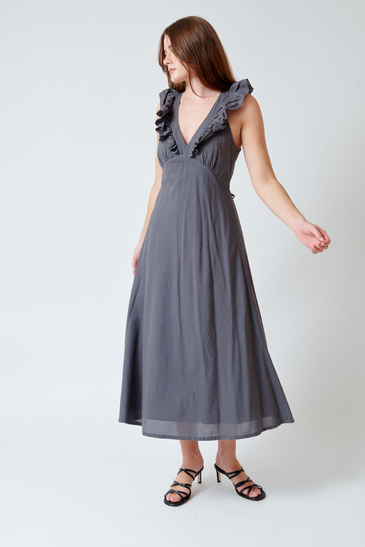 Julia wearing Xirena Candace Dress front view