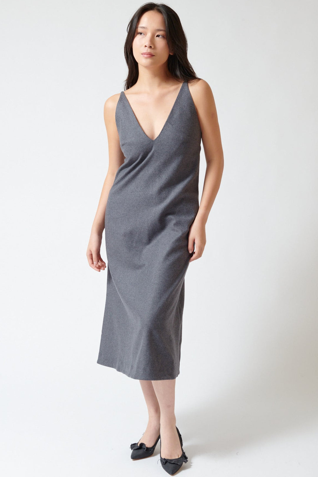Lilly wearing The Garment Mitch Dress front view