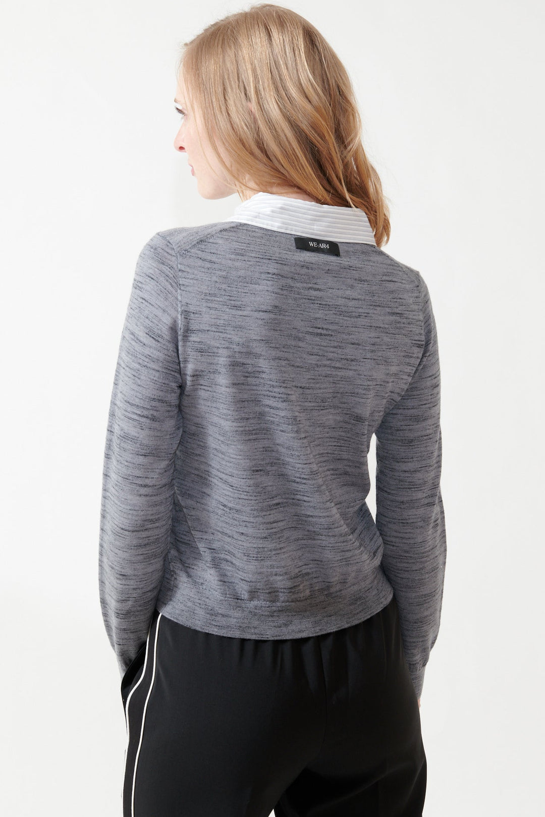 Madi wearing WE-AR4 The Charlie Polo rear view