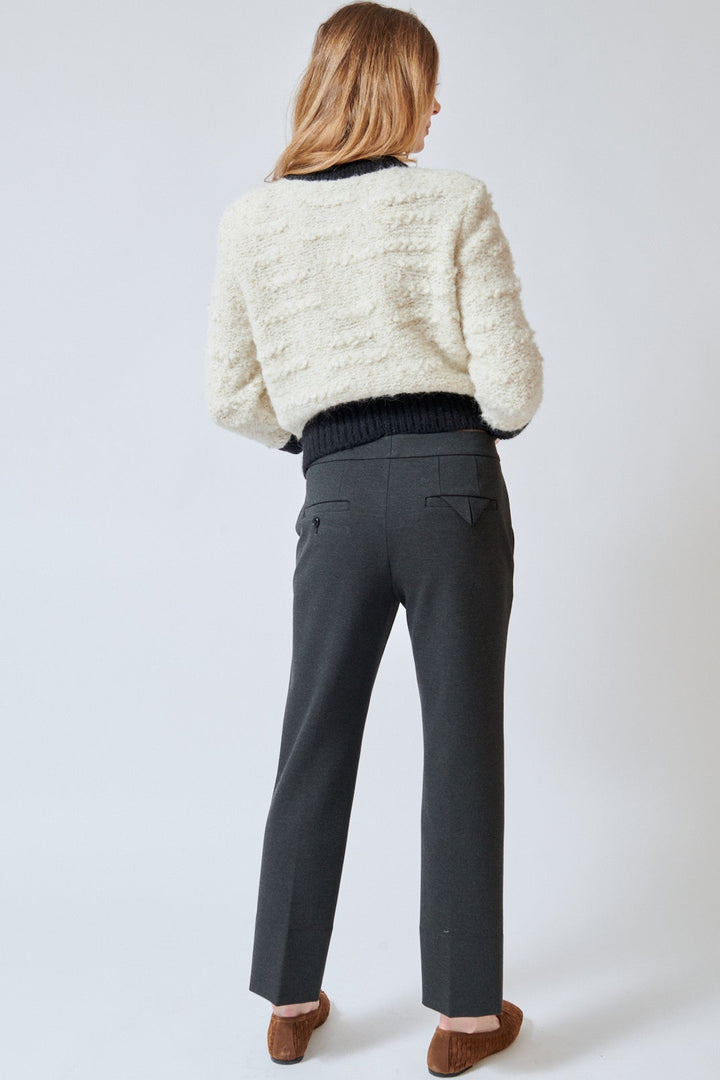 Mari wearing Dorothee Schumacher Emotional Essence Pants rear view