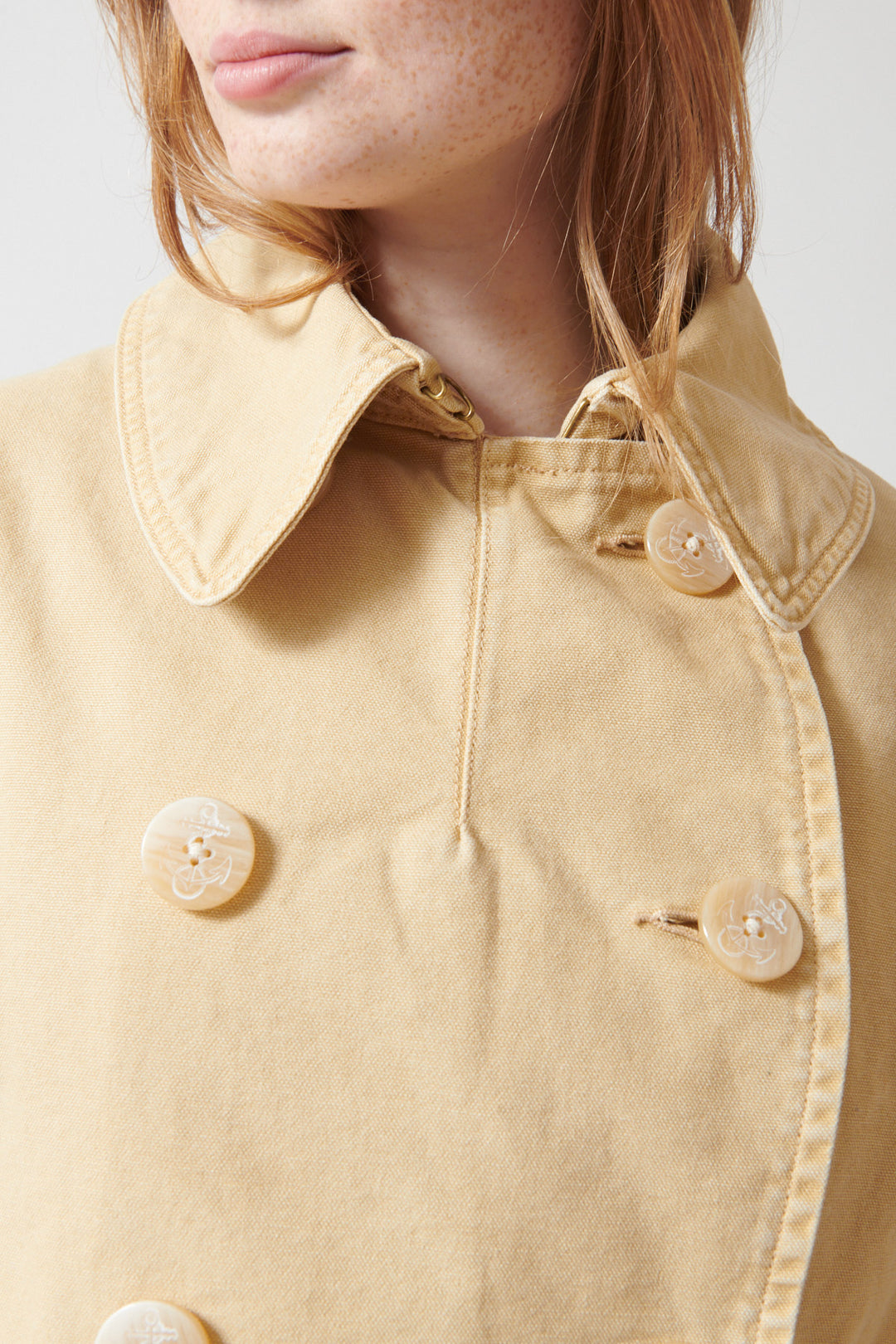 Waverly wearing 6397 Great Jacket front/detail view