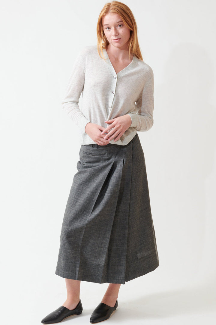 Aysia wearing Soeur Varna Skirt front view