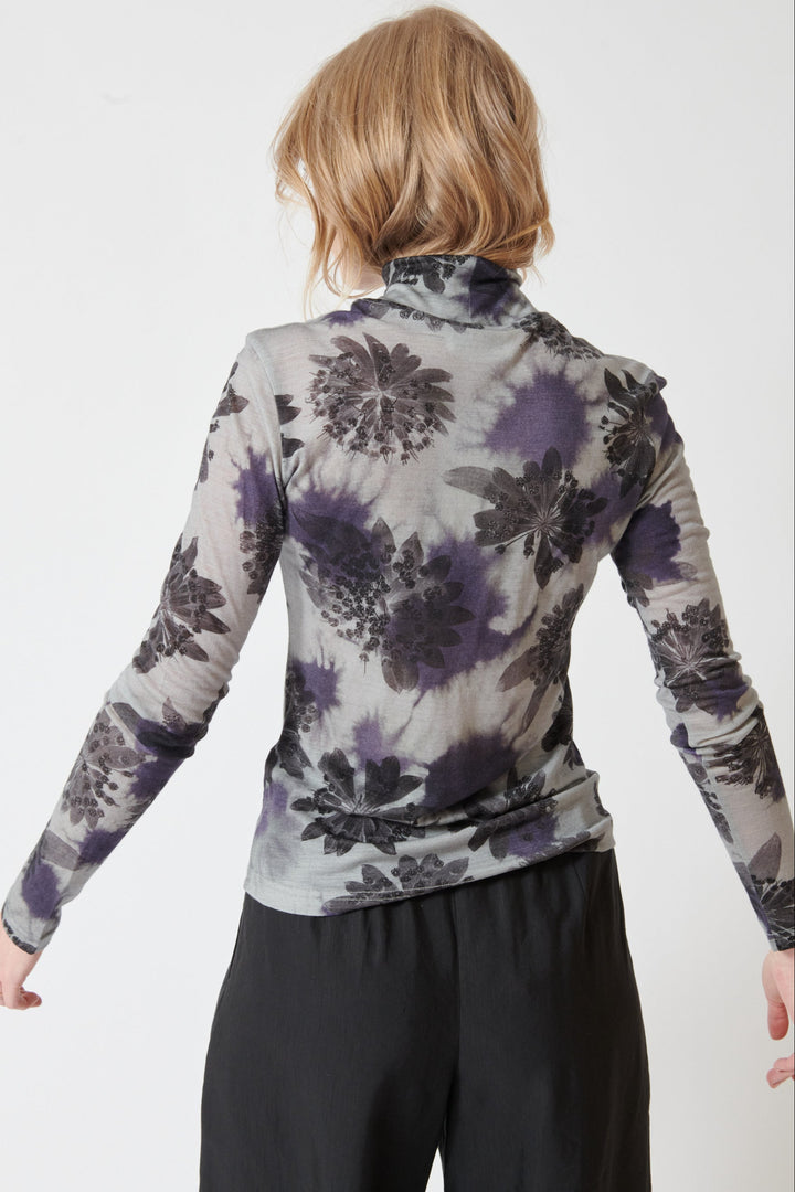 Madi wearing Christian Wijnants Tugal Top rear view