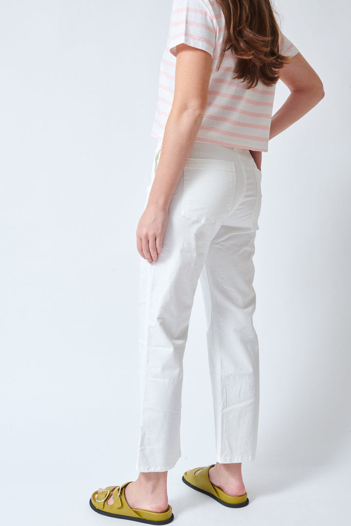 Julia wearing ASKK NY Tomboy Twill rear view