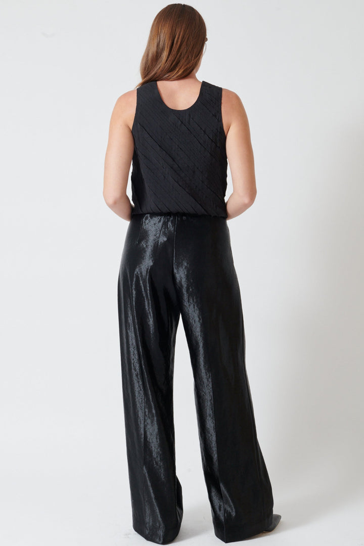 Julia wearing Christian Wijnants Pamir Pants rear view