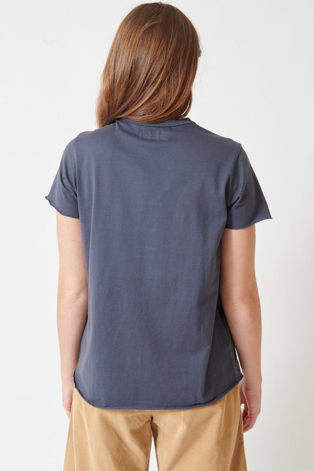 Julia wearing Labo.Art Rico Tee Shirt rear view
