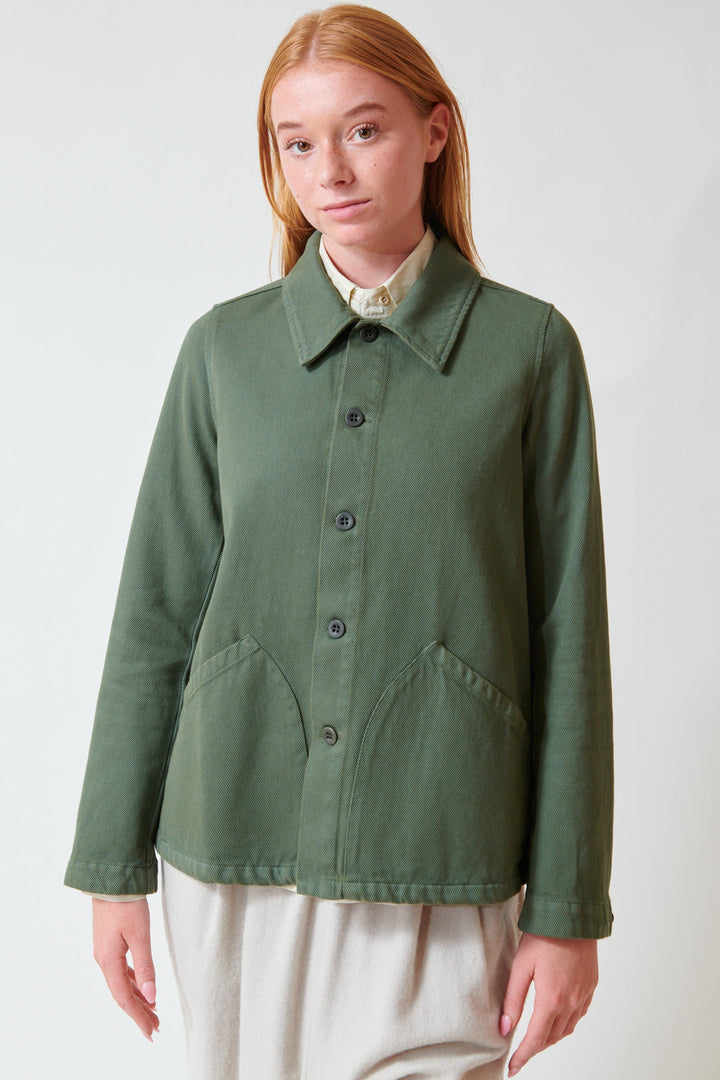 Aysia wearing Labo.Art Final Twist Jacket front view