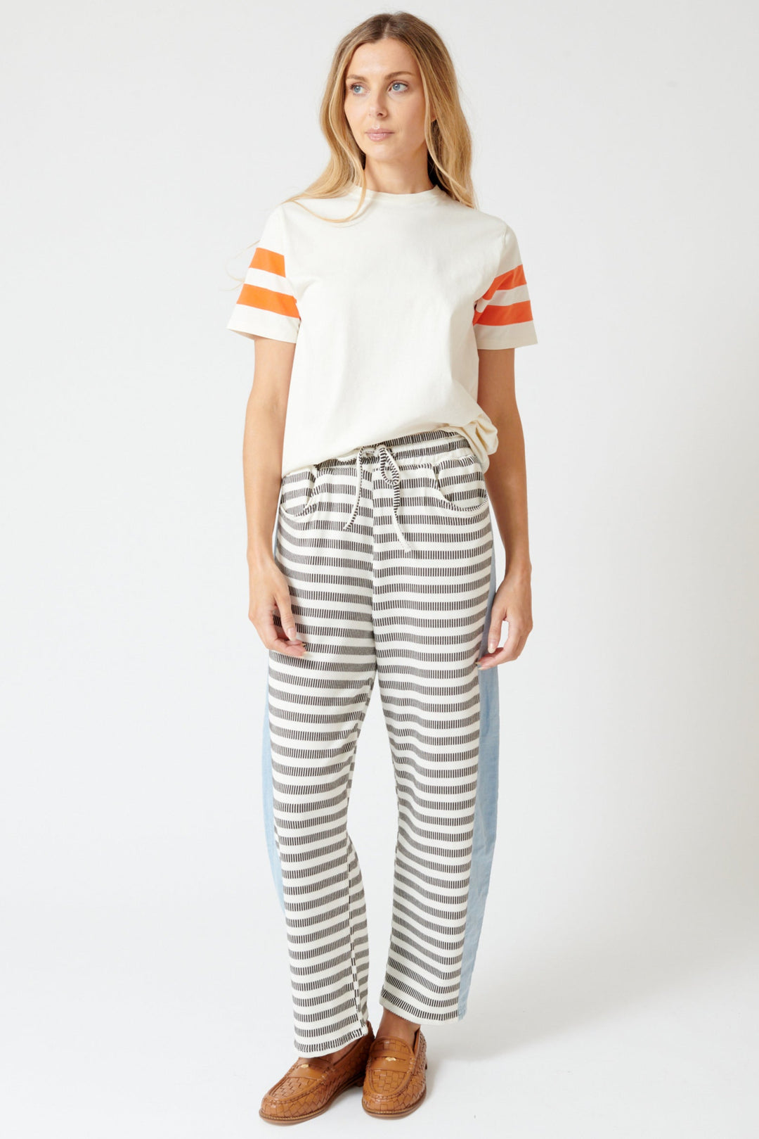 Mari wearing ASKK NY Cancun Pant front view