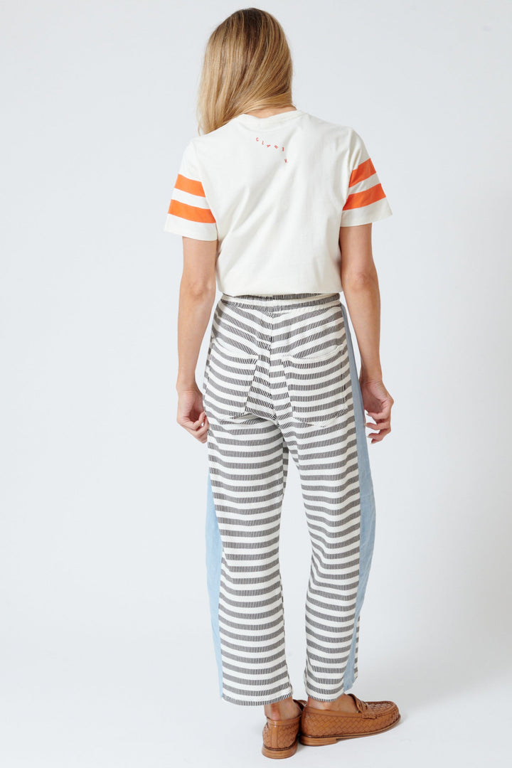 Mari wearing ASKK NY Cancun Pant rear view