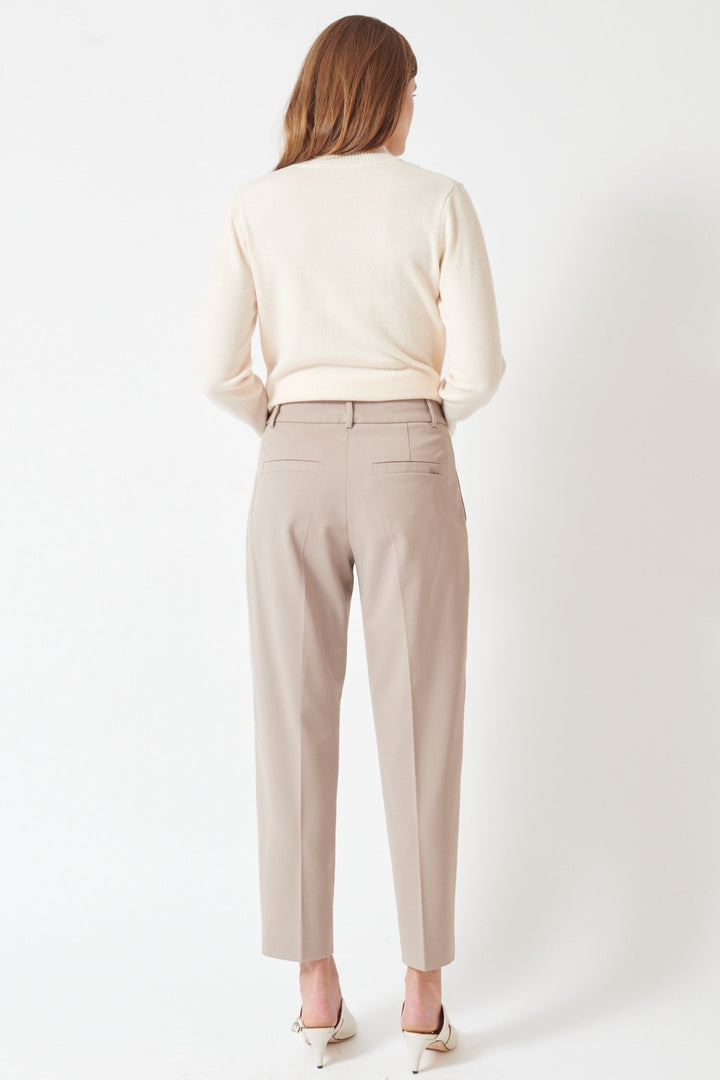 Julia wearing Seventy Essential Seven Zero Trouser rear view