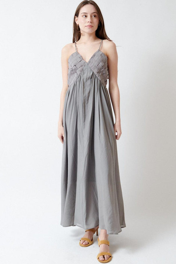 Angela wearing ELEH Inanna Dress front view