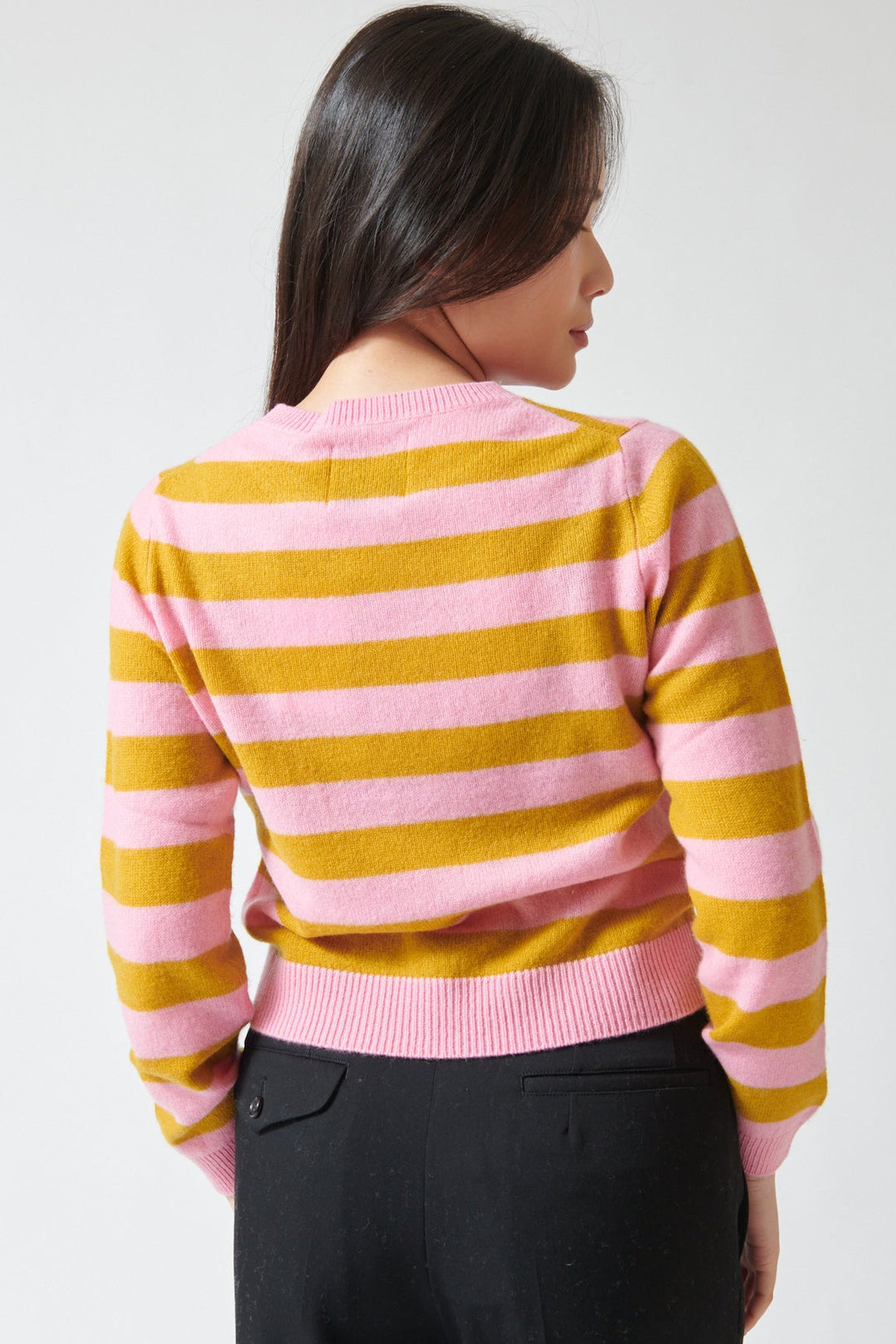 Jumper 1234 Cashmere Stripe 1234 Crew