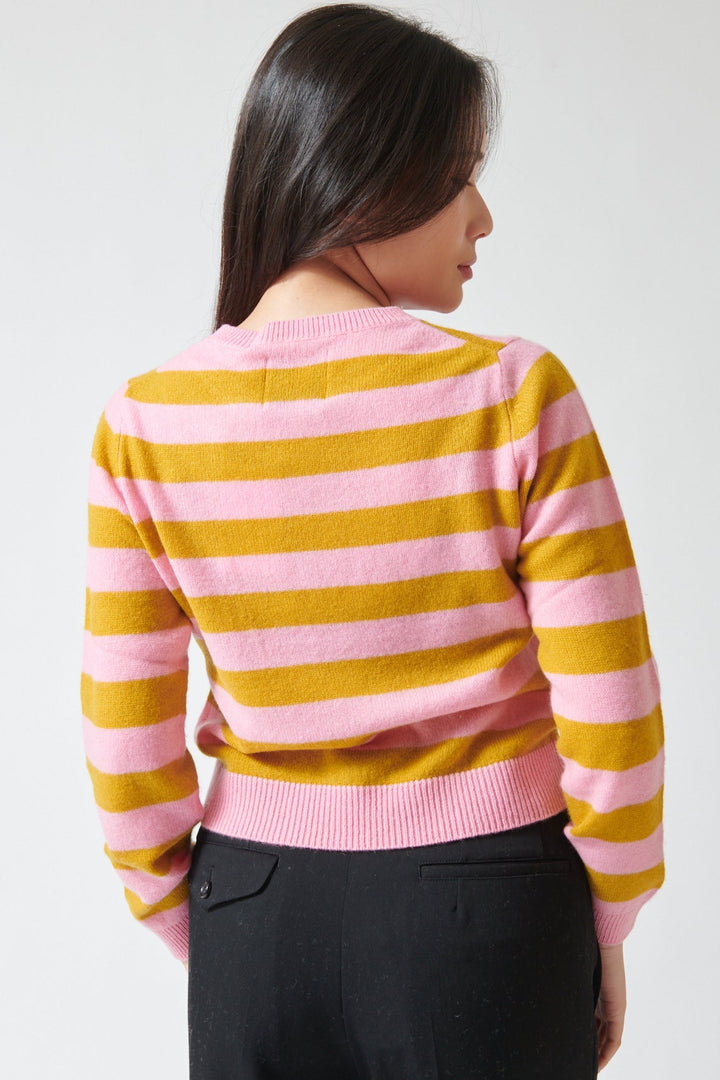 Jumper 1234 Cashmere Stripe 1234 Crew