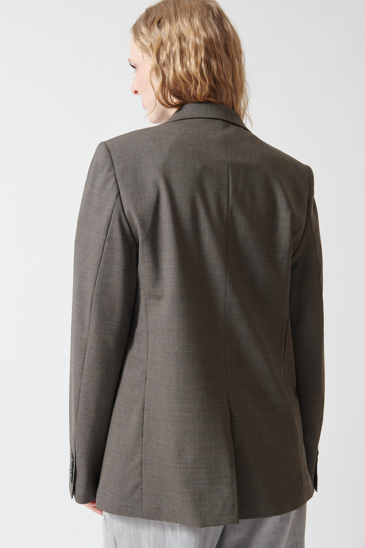 Madi wearing 6397 Sporting Blazer rear  view