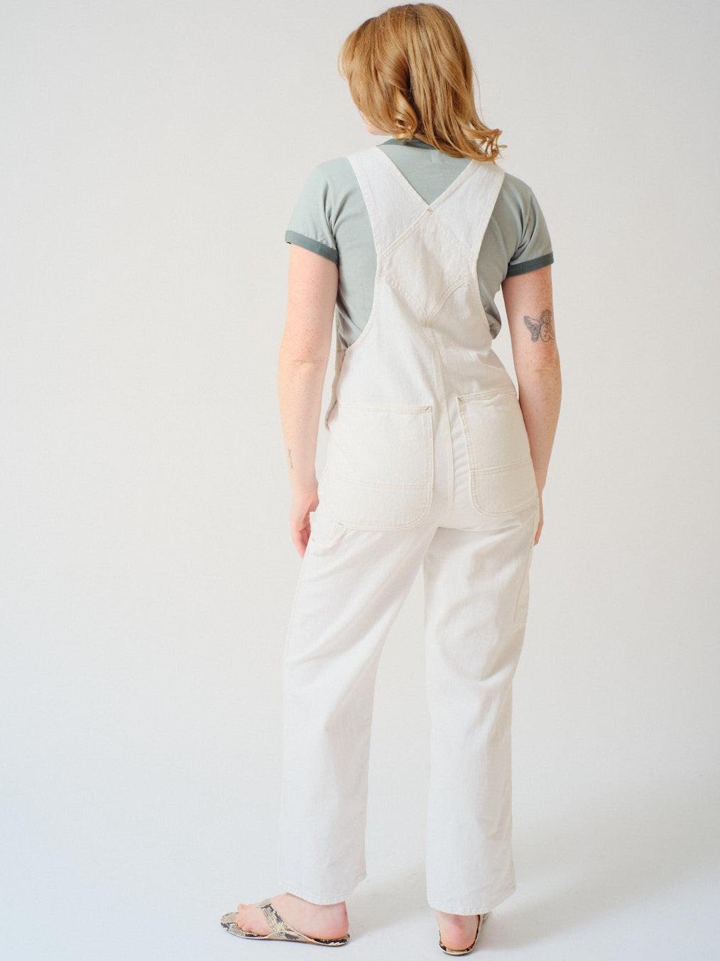 Waverly wearing The Great The Union Slim Overall rear view