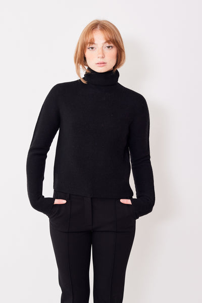 Christian Wijnants Kolkati Seamless Purl Stitch High Neck Sweater Front