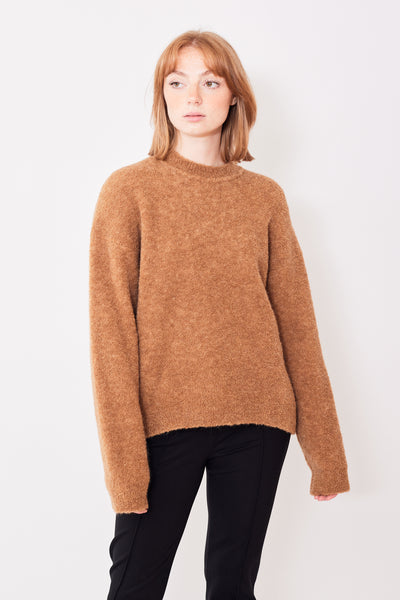 Christian Wijnants Korti Chunky Boucle Jersey Stitch Sweater Front