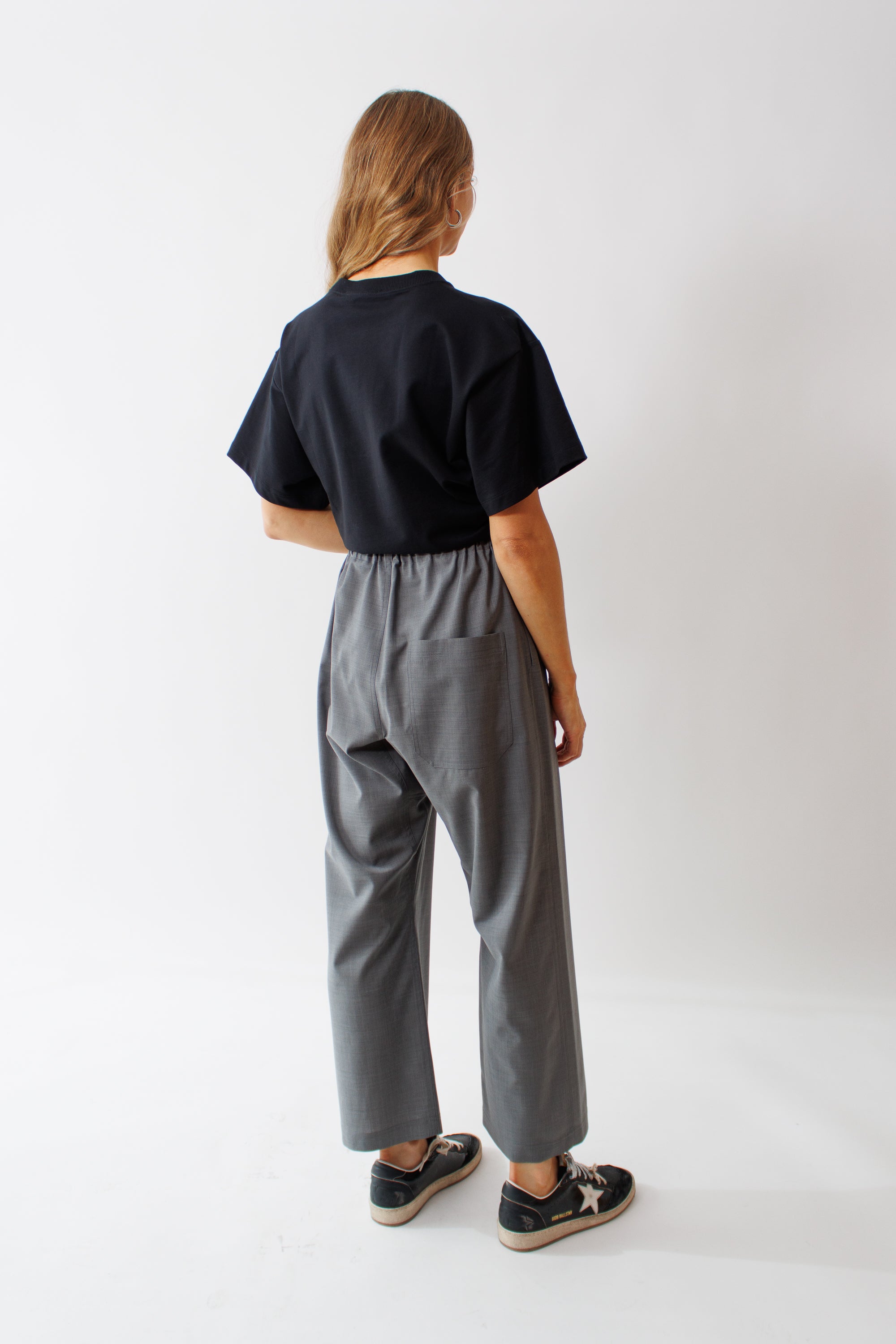 パンツ SOFIE D D'HOORE RELAXED LOW CROTCH PANT (PLOCK COTU 03) Sofie D'Hoore Pilar Relaxed Woven Low Crotch Pant – grethen