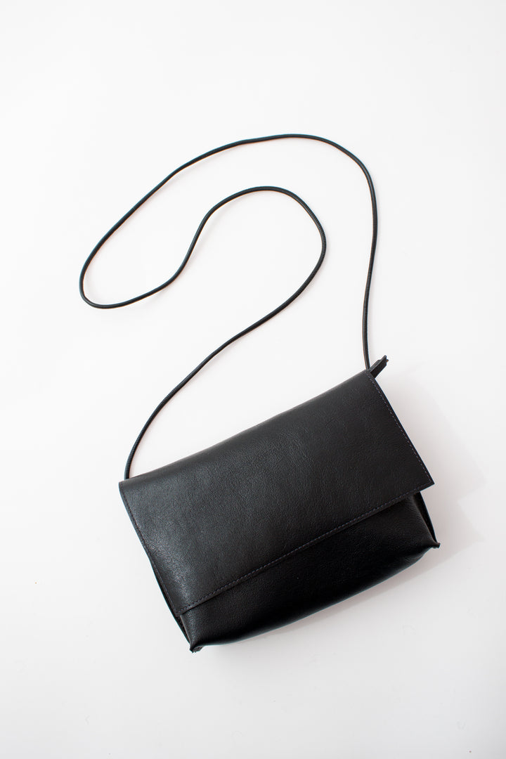 Flat lay of B. May Strappy Fold over front view
