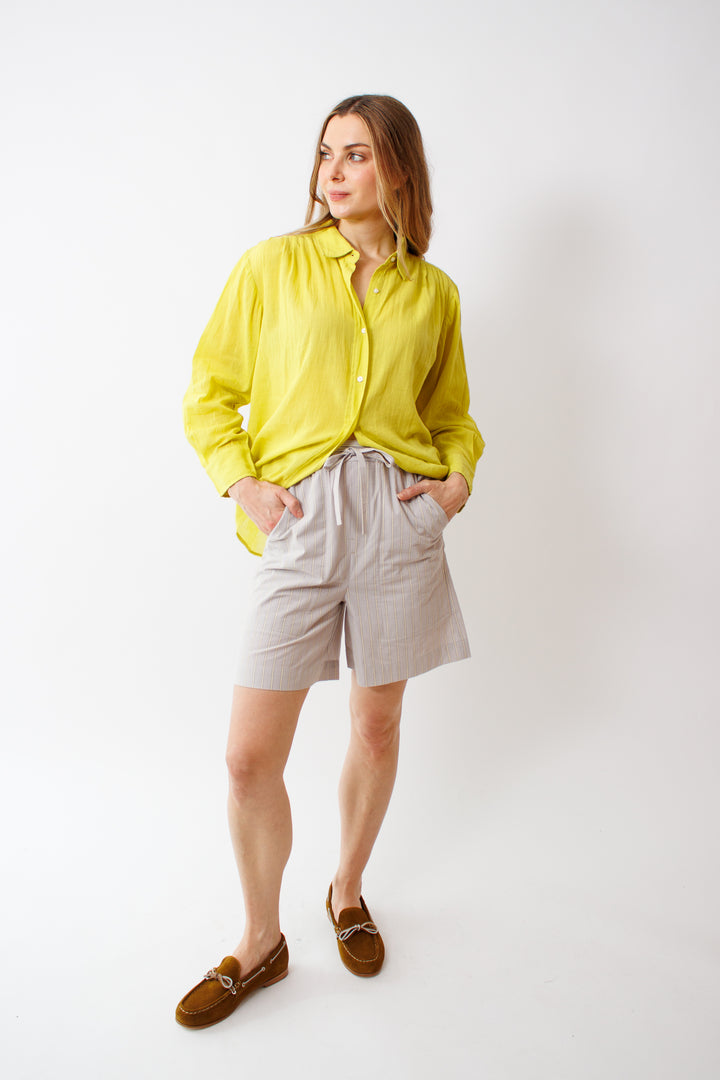 Mari wearing Soeur Emeric Shorts front view