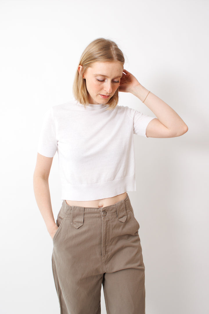 Lars Andersson Cropped SS Crewneck