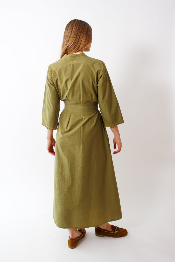 Madi wearing Labo.Art Rex Dress rear  view