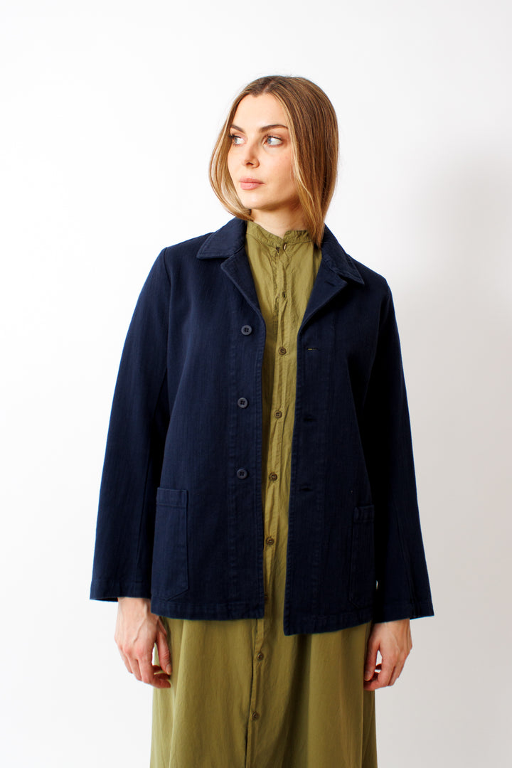 Mari wearing Labo.Art Thissio Jacket front view