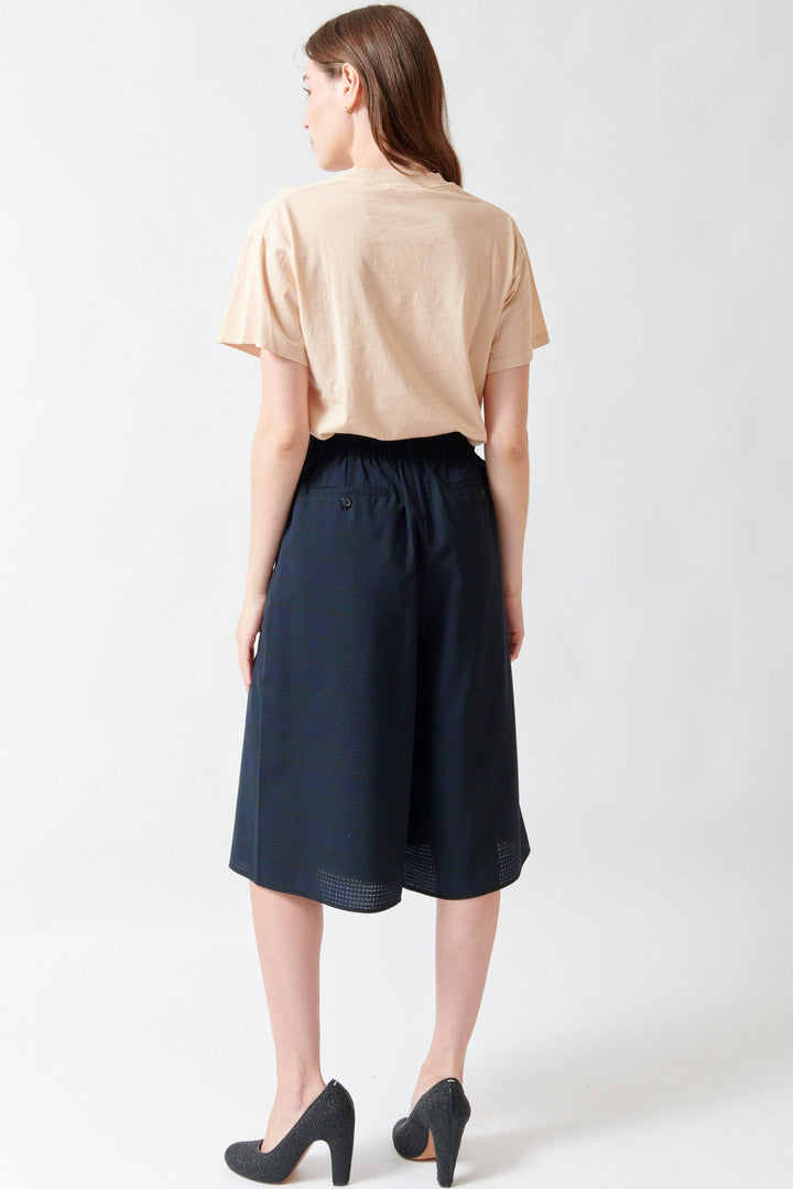 Angela wearing 6397 Wrap Short rear view
