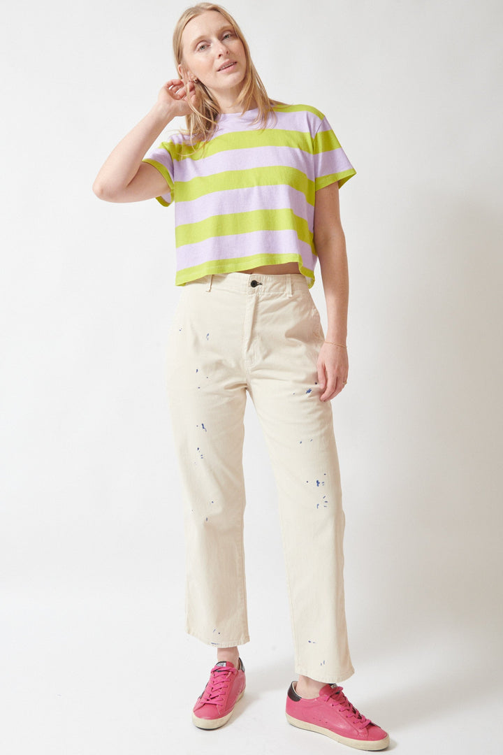 Madi wearing ASKK NY Tomboy front view