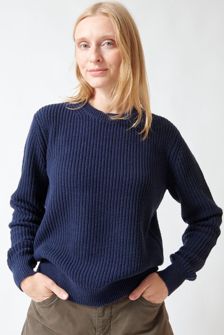 Madi wearing Madi wearing Nili Lotan Tarik Sweater front view