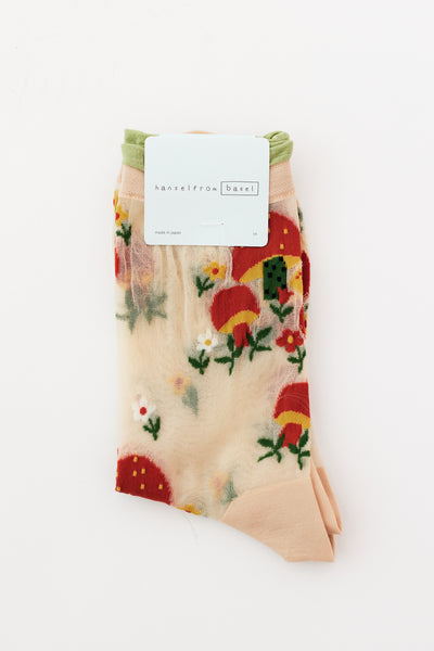 Hansel From Basel Toadstool Sheer Crew Packaged