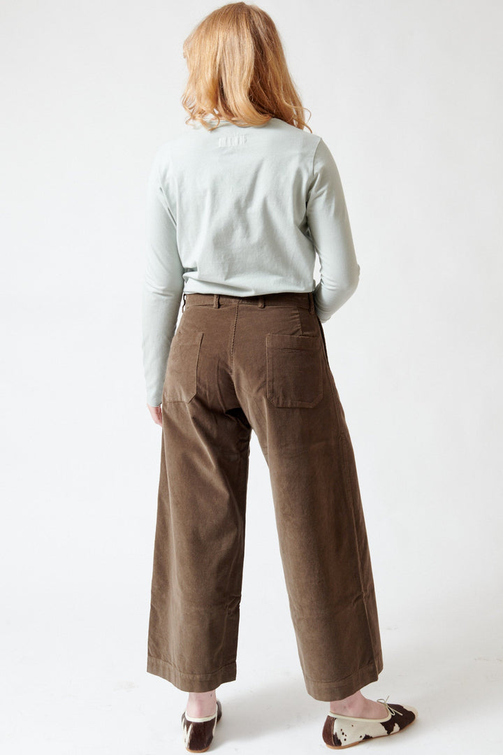Waverly wearing Labo.Art Cobra Pant rear view