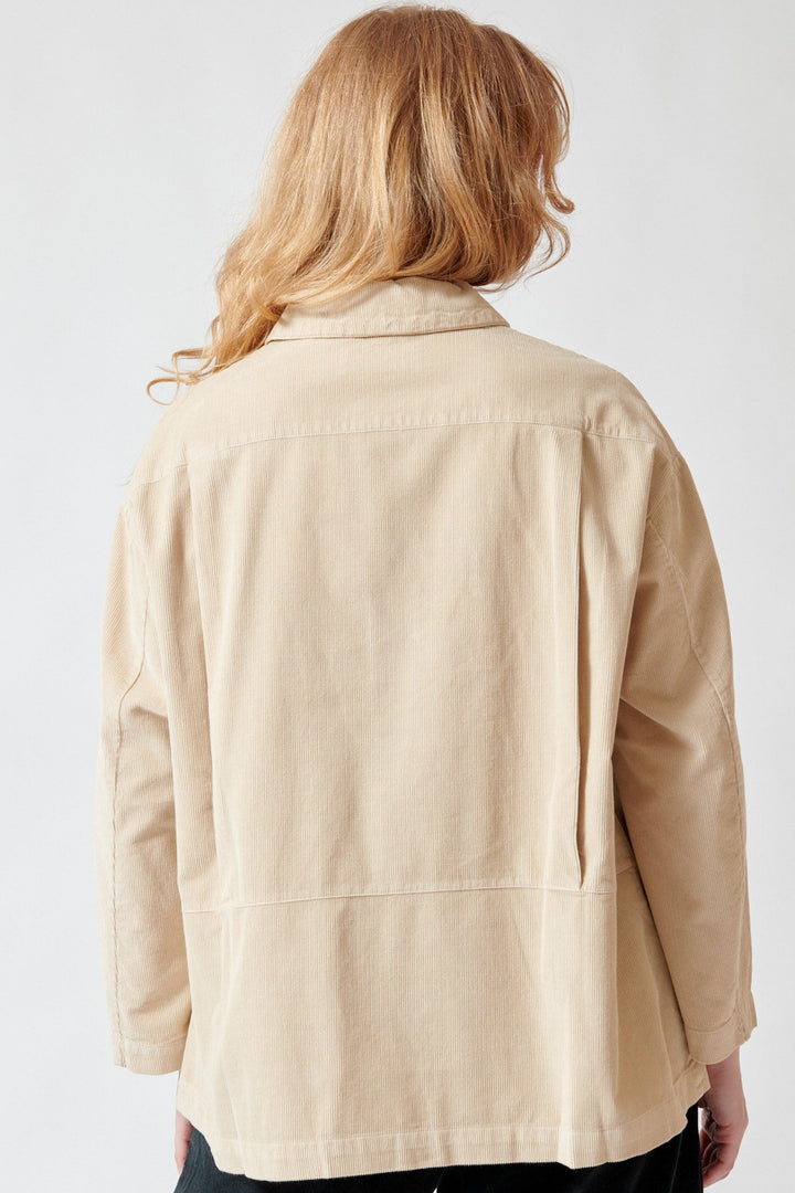 Waverly wearing Labo.Art Giulia Sarca Jacket rear view